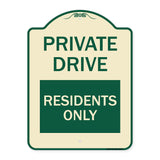Private Drive Sign Private Drive - Residents Only