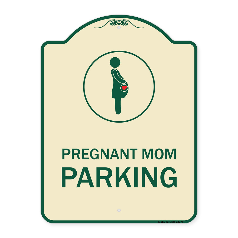 Pregnant Mom Parking (With Graphic)