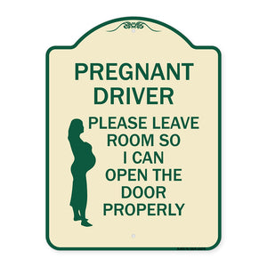 Pregnant Driver - Please Leave Room So I Can Open the Door Properly (With Graphic)