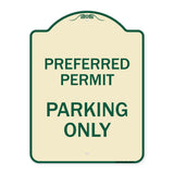 Preferred Permit Parking Only