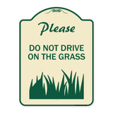 Please Do Not Drive on the Grass