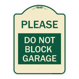 Please Do Not Block Garage