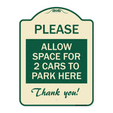 Please - Allow Space for 2 Cars to Park Here Thank You!
