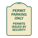 Permit Parking Only Permits Issued by Security