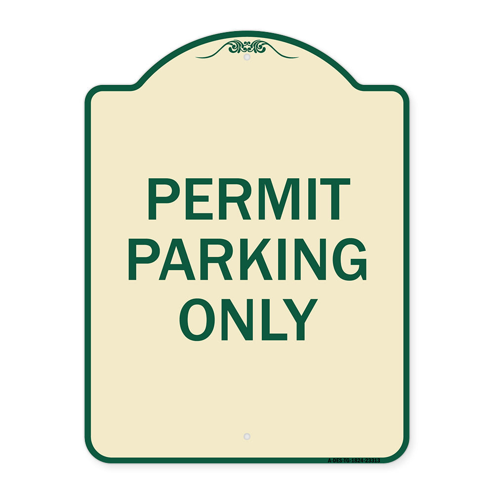 Permit Parking Only