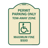 Permit Parking Only Tow-Away Zone Maximum Fine