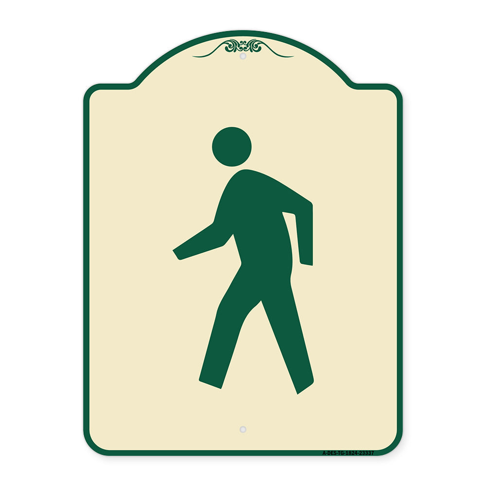 Pedestrian Crossing Symbol