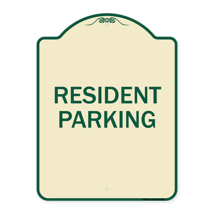 Parking Sign Resident Parking