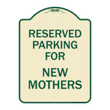 Parking Reserved for New Mothers