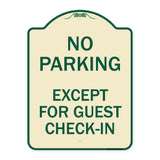 Parking Reserved for Guests Only