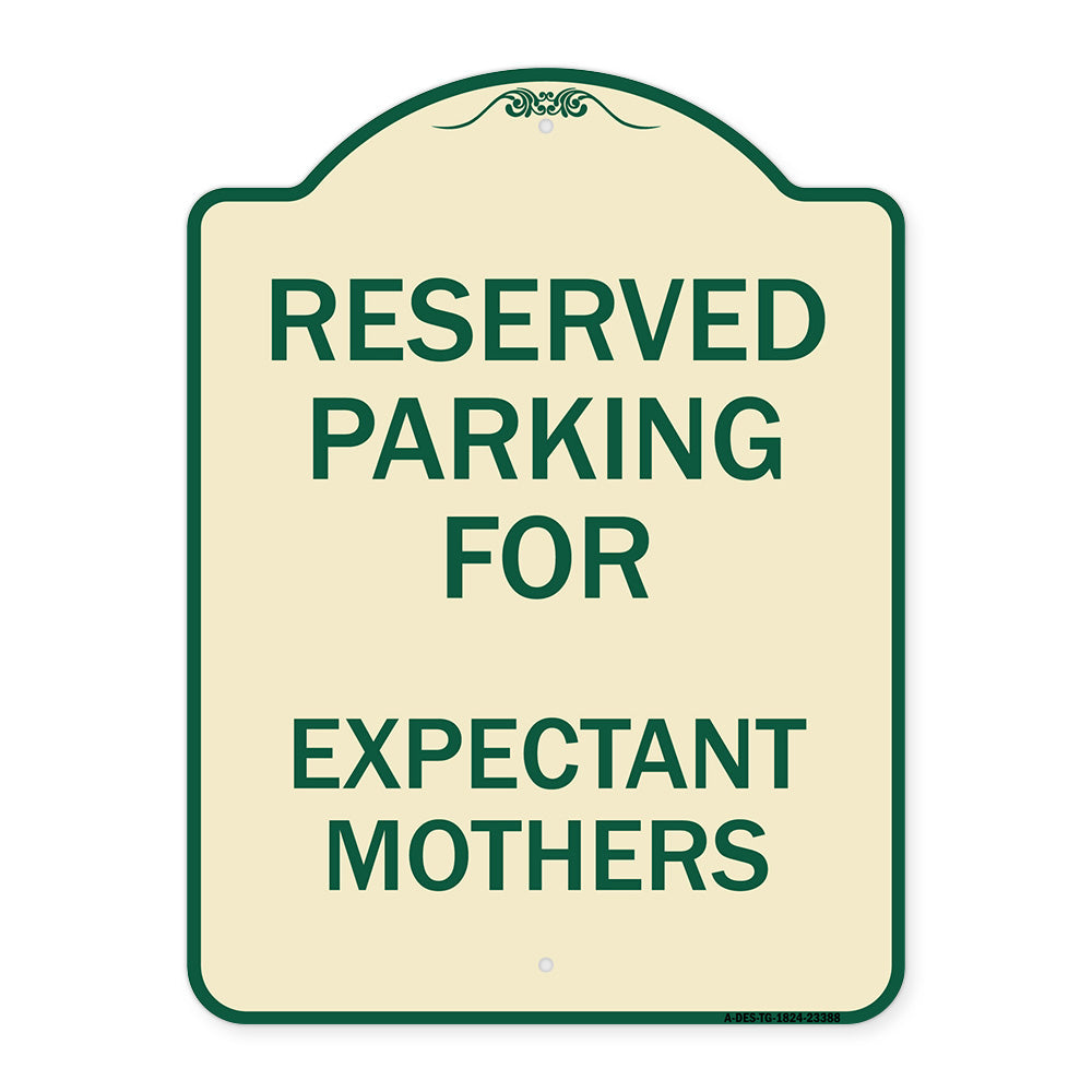 Parking Reserved for Expectant Mothers