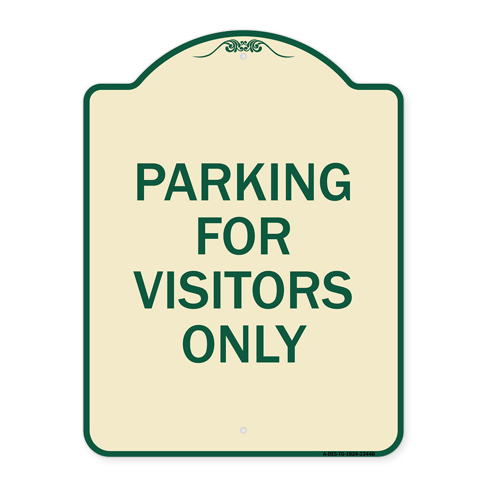 Parking for Visitors Only