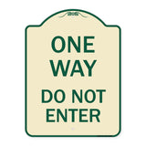 One Way Do Not Enter