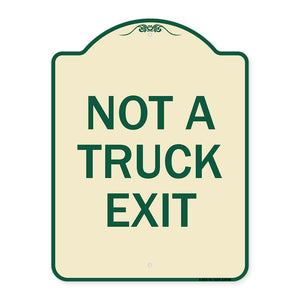 Not A Truck Exit