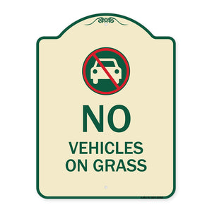 No Vehicles on Grass