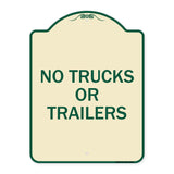 No Trucks or Trailers