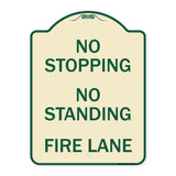 No Stopping No Standing Fire Lane