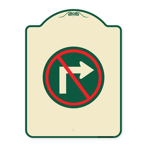 No Right Turn (Graphic Only)