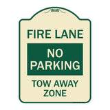 No Parking Tow-Away Zone