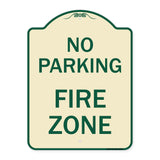 No Parking Fire Zone