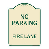 No Parking Fire Lane