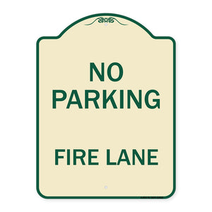 No Parking Fire Lane