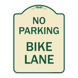 No Parking Bike Lane