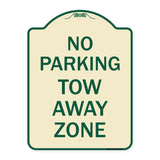 No Parking Tow Away Zone