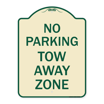 No Parking Tow Away Zone