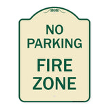 No Parking Sign No Parking Fire Zone