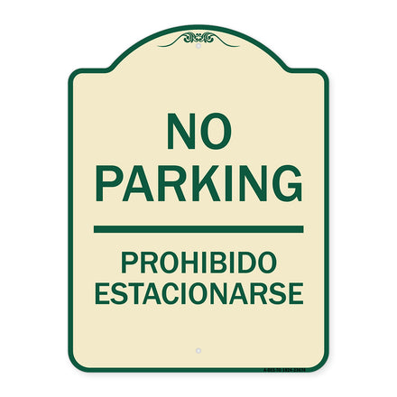 No Parking Prohibido Estacionarse