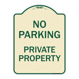 No Parking Private Property