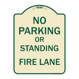No Parking or Standing Fire Lane
