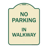 No Parking in Walkway