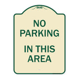 No Parking in This Area
