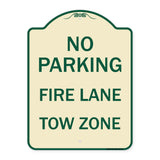 No Parking Fire Lane Tow Zone (K-1645)