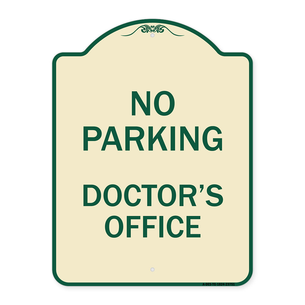 No Parking Doctor's Office