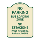 No Parking Bus Loading Zone No Entacionamiento Bus De Carga Zona