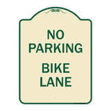 No Parking Bike Lane