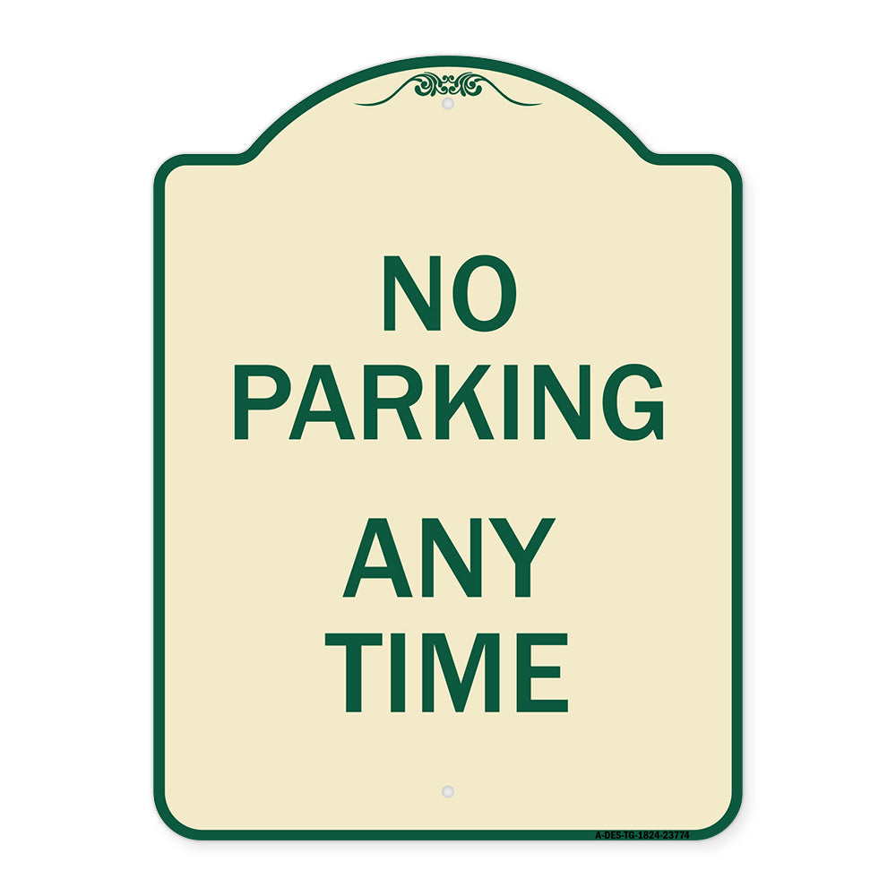 No Parking Anytime