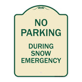 No Parking - During Snow Emergency