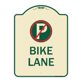 No Parking (Symbol) Bike Lane