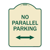 No Parallel Parking with Bidirectional Arrow