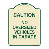No Oversized Vehicles in Garage