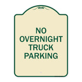 No Overnight Truck Parking