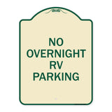 No Overnight RV Parking