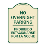 No Overnight Parking - Prohibido Estacionarse Por La Noche