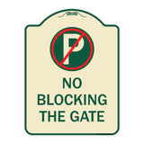No Blocking the Gate with Graphic