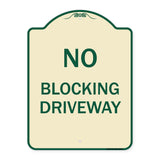 No Blocking Driveway
