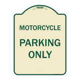 Motorcycle Parking Only
